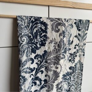 Mainstays Set of 2 Beautiful Long Green Blueish with Gray Tones Curtains